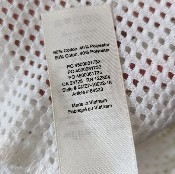 Wilfred Free White Mesh Top - Picture 4 of 4